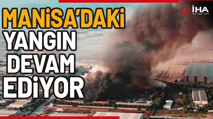 Geri Dönüşüm Fabrikasında Başlayan Yangın Hala Devam Ediyor