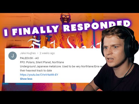 REACTING TO MY MOST REQUESTED SONG EVER | Paledusk - AO | Reaction & Review | #40kSpecial