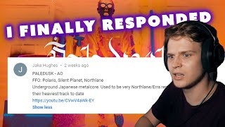 REACTING TO MY MOST REQUESTED SONG EVER | Paledusk - AO | Reaction & Review | #40kSpecial