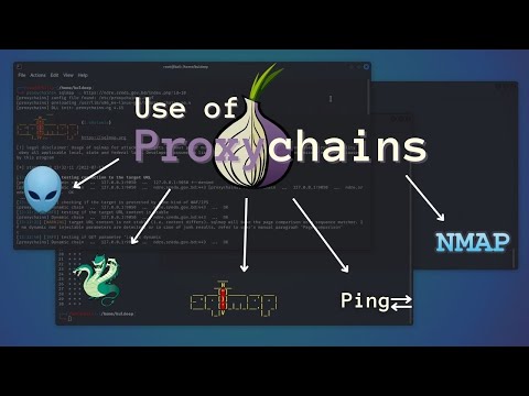 various use of proxychains | proxychains use in commands - nmap , traceroute , sqlmap
