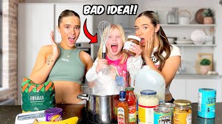 We let our 5 year old COOK EVERYTHING for 24 HOURS! *BAD IDEA*