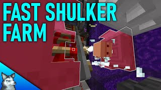 Fast Shulker Farm Minecraft 1.17 - 2000 Shells/h+ - Expandable