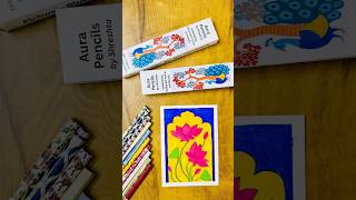 Aura Pencils Unboxing & Review | Creating Indian Folk Art with Aura Pencils by Shreshta 🎨🇮🇳