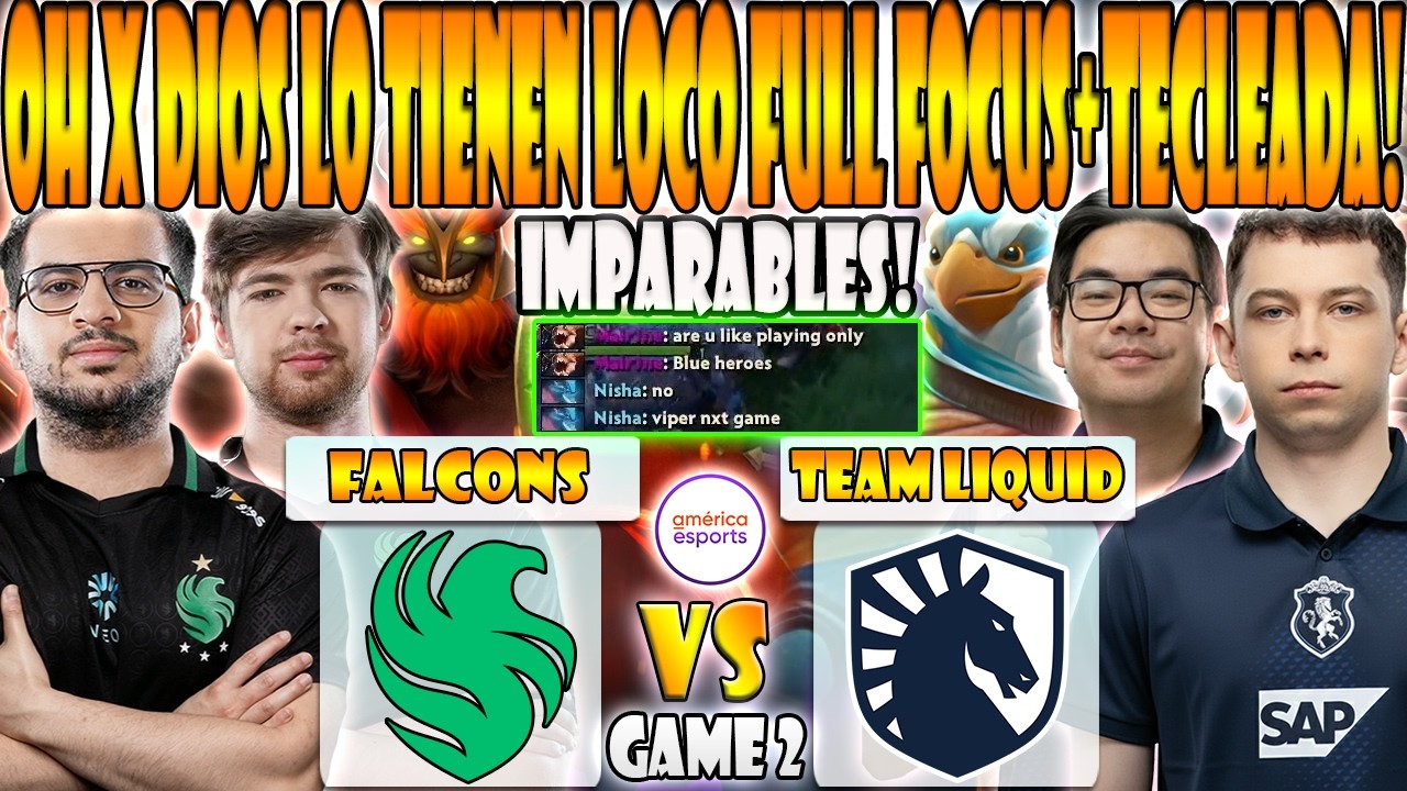 FALCONS vs TEAM LIQUID BO5[GAME 2]ATF, MALR1NE, SKITER VS NISHA, MICKE, ACE-BLAST SLAM VI 2026-DOTA