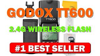 Godox TT600 2.4G Wireless Flash Speedlite Master/Slave Flash with Built-in Trigger Syst - B01937BNA6