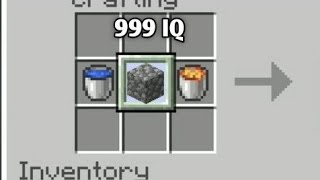 0 IQ vs 999 IQ cobblestone generator..😳