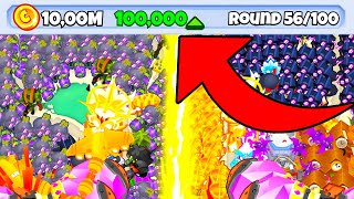 So I Got Over 100000 Eco In Bananza bloons Td Battles 2
