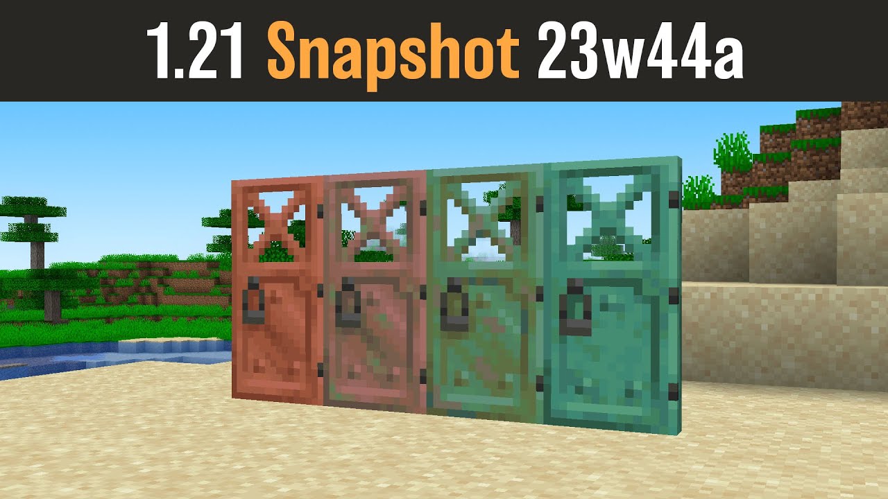 Everything New in Snapshot 23W44A! Minecraft Java 1.21 New Copper