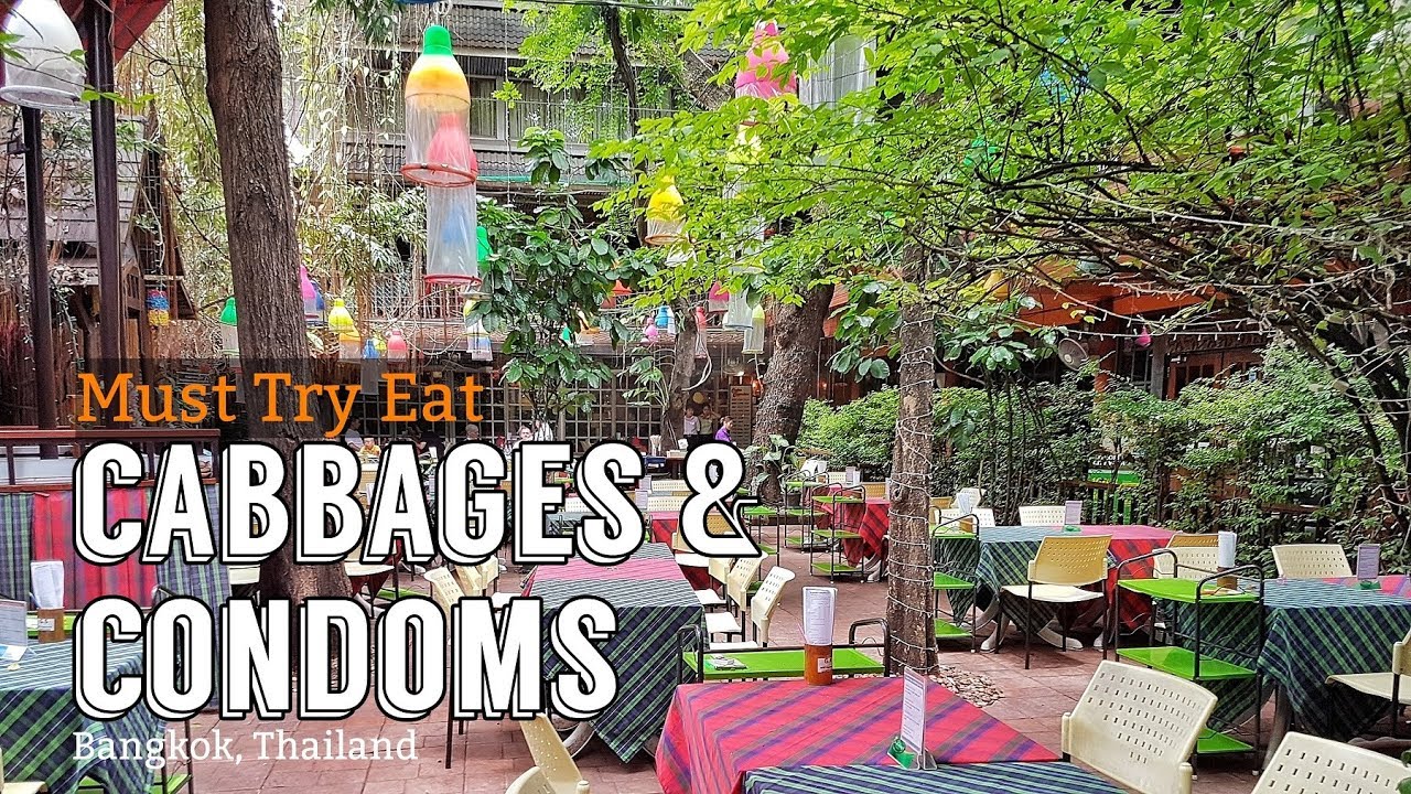 The Quirky Cabbages & Condoms Restaurant in Bangkok, Thailand