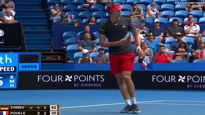 Lucas Pouille vs Alexander Zverev(Highlights)