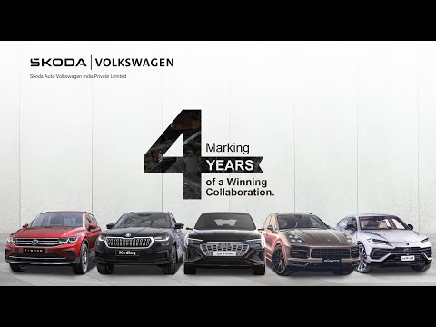 Škoda Auto Volkswagen India  Marking 4 years of a Winning Collaboration 