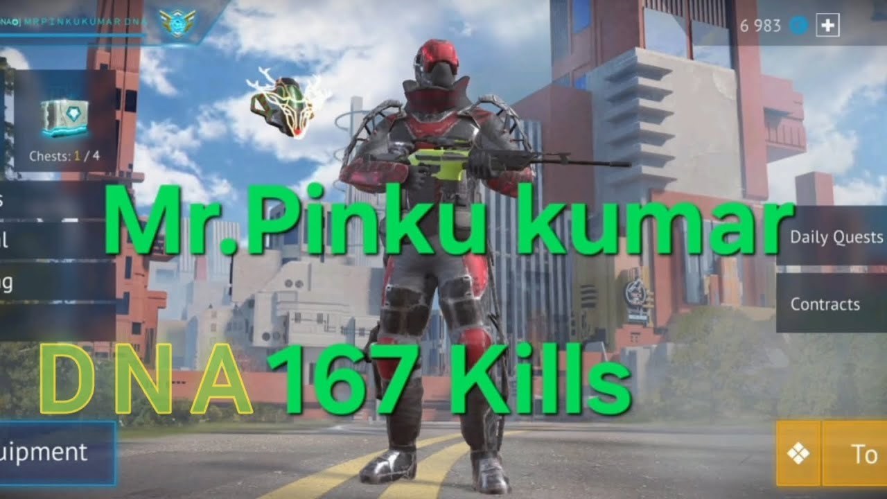 Infinity ops clan DNA Fighter gameplay Asian server Eclipse 167kills