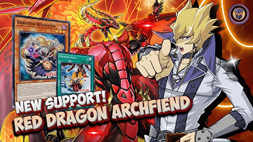 NEW RED DRAGON ARCHFIEND SUPPORT UNLEASHED! BLAZING DOMINION YU-GI-OH!