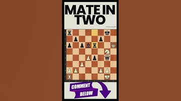 Mate in 2 #chess #puzzle #puzzlegame #checkmate #check #matein2 #mateintwo