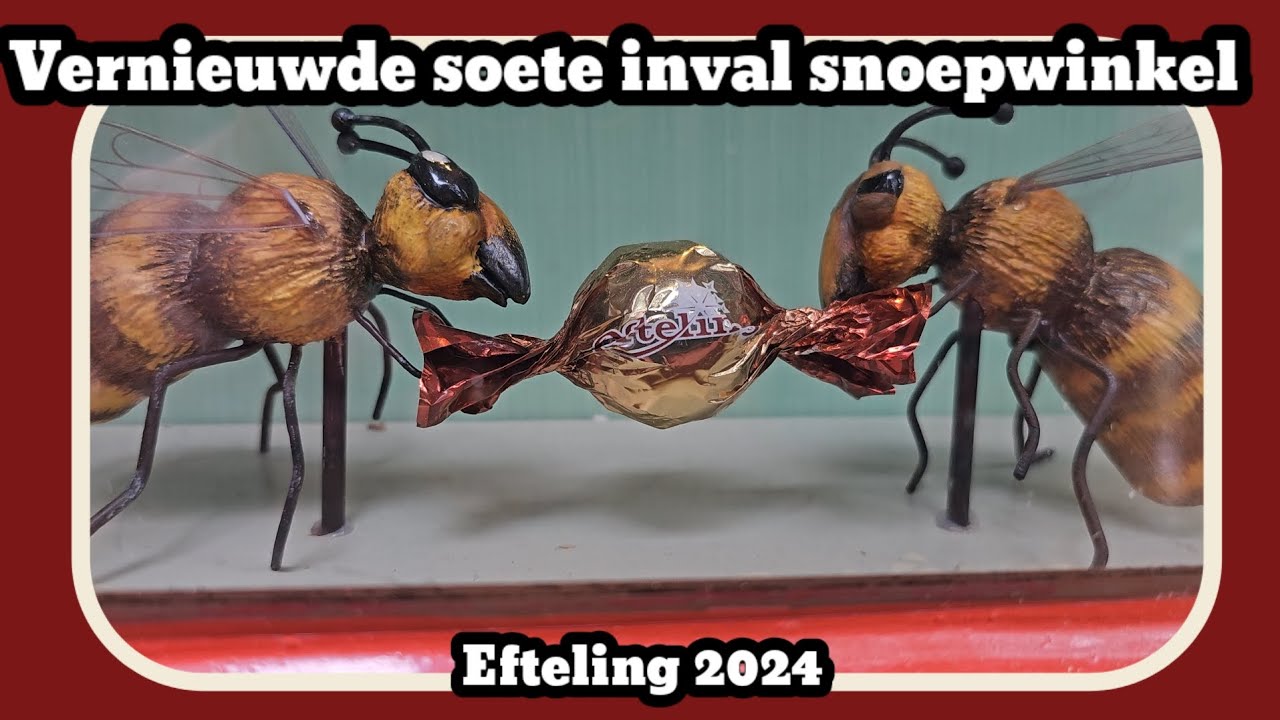 Vernieuwde snoepwinkel de soete inval [Efteling 2024]
