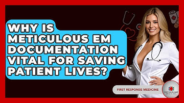 Why Is Meticulous EM Documentation Vital For Saving Patient Lives? - First Response Medicine
