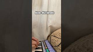 Marshmello Alone on Piano #piano #alone #marshmello #marshmallow #marshmellomusic #pianomusic #music