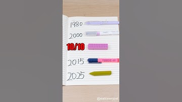 Highlighters from different eras #shorts