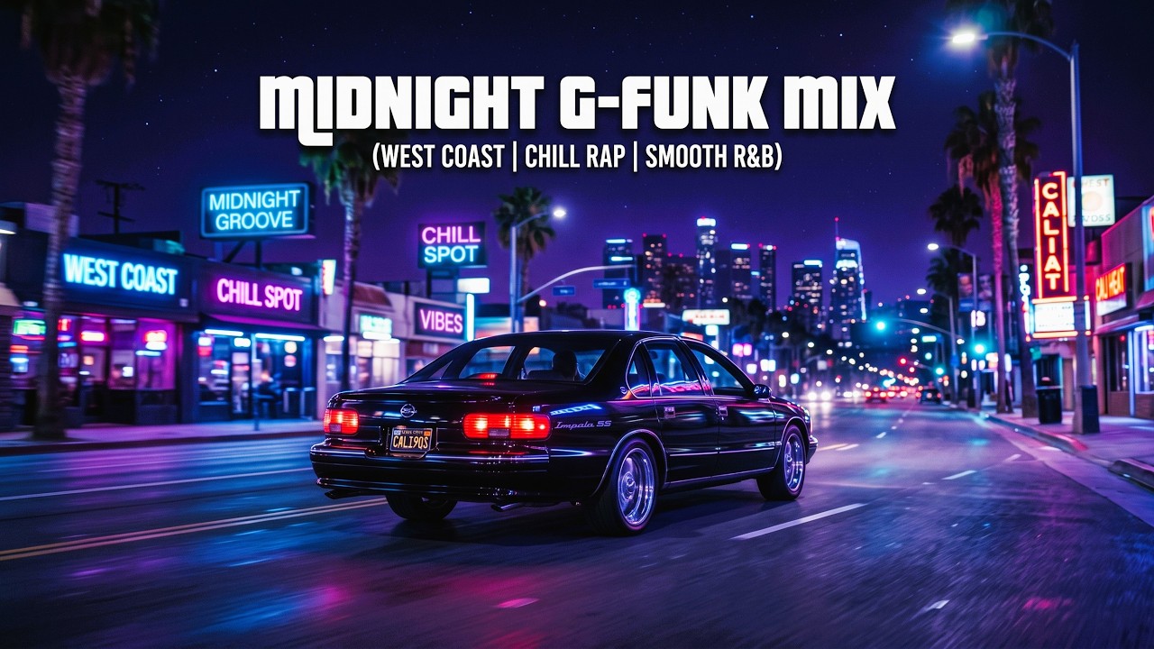 Midnight G‑Funk Mix · 30min West Coast Chill Rap - YouTube
