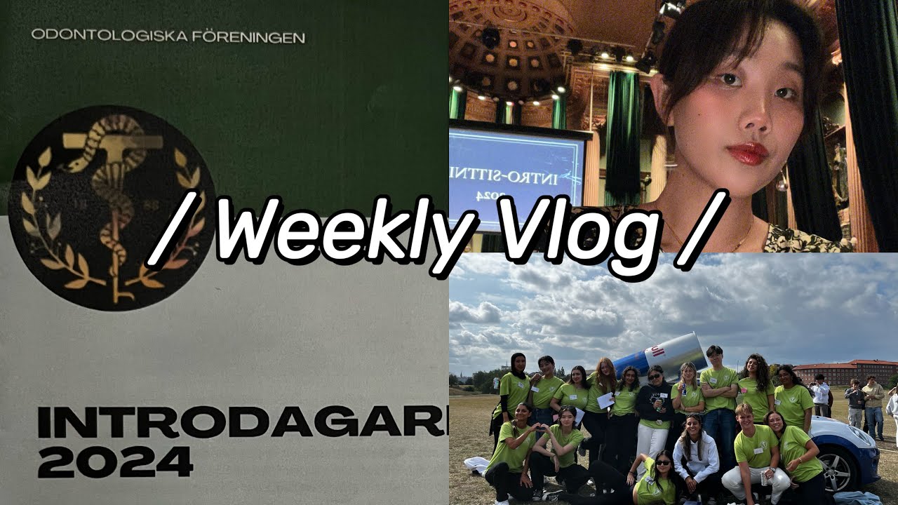 Weekly Vlog | Uni welcoming-week activities