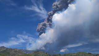 Eruption Etna   Sicile 21 Septembre 2021