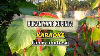 Bukan Yang Kupinta - Karaoke DutPlo Mahesa Music