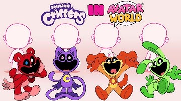 SMILING CRITTERS IN AVATAR WORLD //PAZU //CANDYMIA #avatarworld