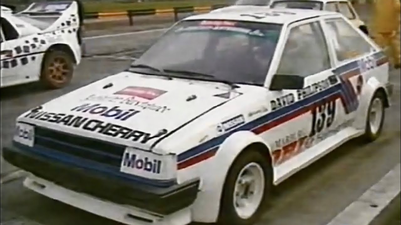 British Rallycross Championship Croft 1988 David Phillipson Tony Bardy Roy Clark.