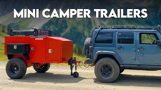 25 Mini Camper Trailers That Are Lightweight & Versatile | Small Camper Trailers
