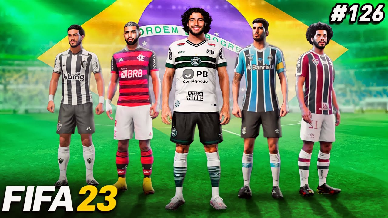 MEU PRIMEIRO JOGO NO BRASILEIRÃO !!! - MODO CARREIRA JOGADOR FIFA 23 - Parte 126