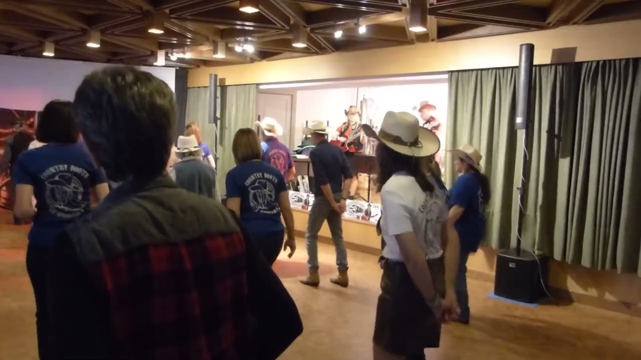 Line Dance Afternoon in Oberstimm bei den Country Boots, 1.3.26