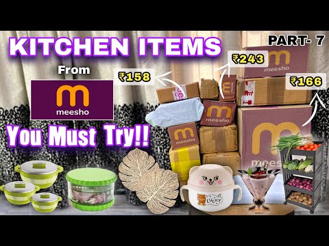 12 Meesho Kitchen Items You Must Have 😍Part-7 | Meesho Kitchen Finds