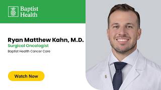 Meet Ryan Kahn, M.D., Gynecologic Oncologist at Baptist Health Miami Cancer Institute