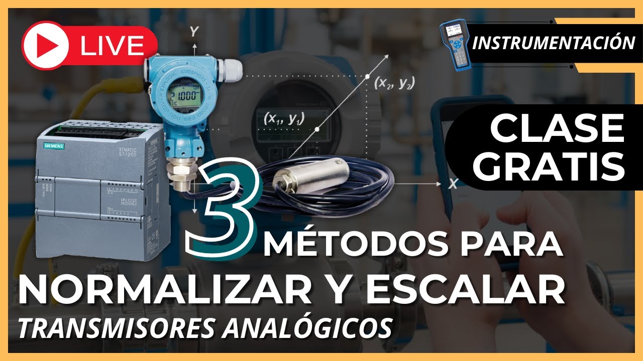 Normalizar 3 MÉTODOS PARA NORMALIZAR Y ESCALAR TRANSMISORES ANALÓGICOS - YouTube