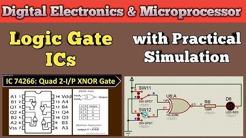 4) Logic Gate ICs