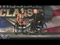 2025 NPC Wheelchair National Championships Women’s Bodybuilding Finals