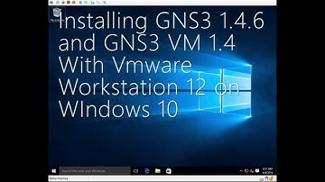 Installing GNS3 1.4.6 on Windows 10