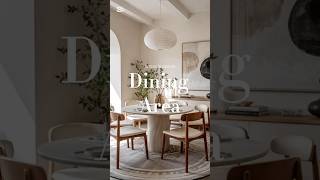 Elegant Dining Room Table Interior Decor Ideas ✨🍽️