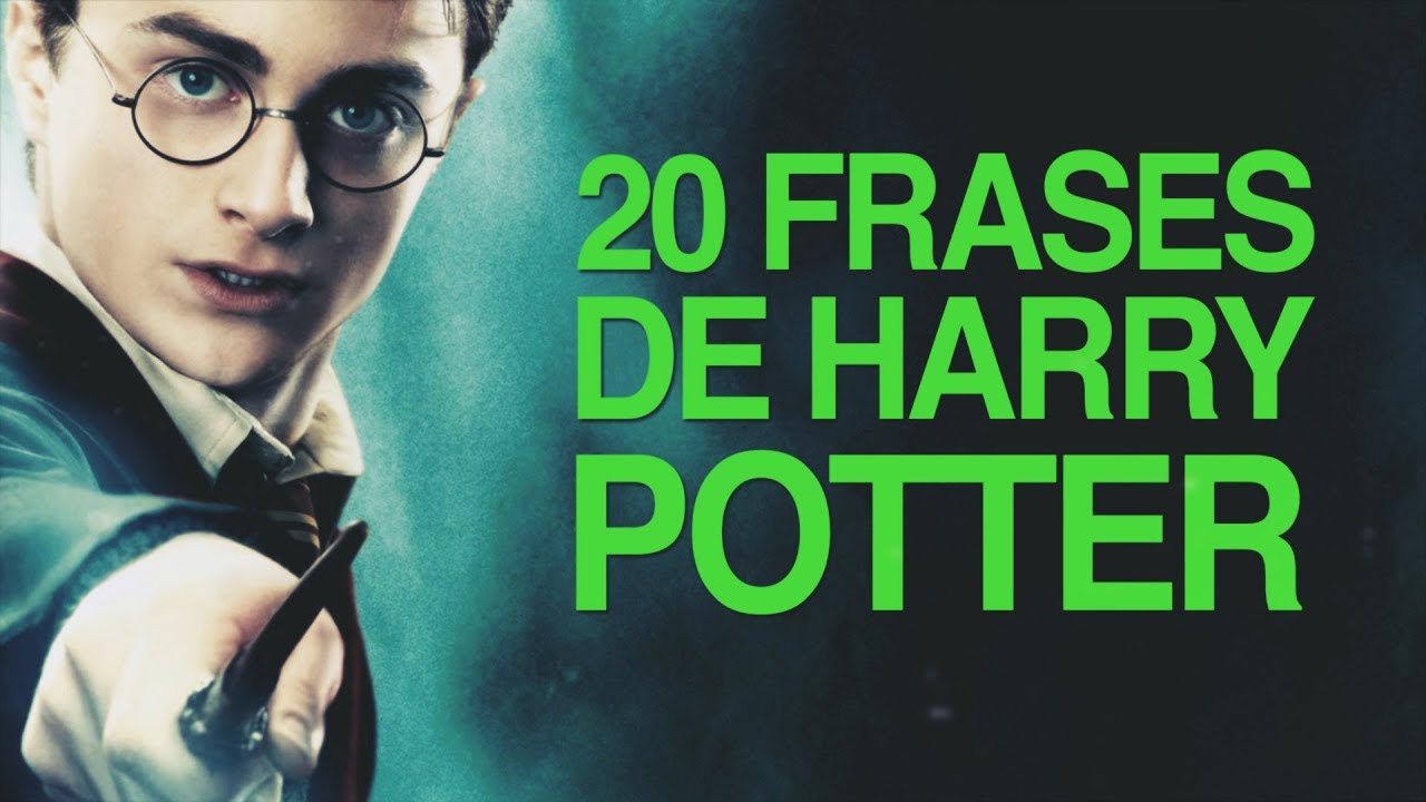 20 Frases de Harry Potter, para los fans más fieles de la saga ⚡️ - YouTube
