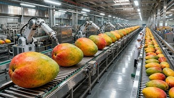 Inside an Automated Snack Factory: How Premium Dried Mango Is Mass-Produced (Full Process)