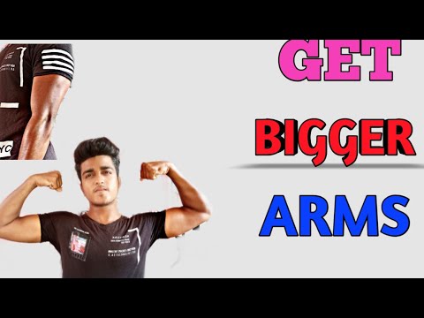 How to get bigger arms/get bigger arms at home in lockdown - YouTube