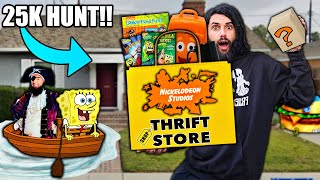 I Went To PATCHY THE PIRATES HOUSE From SPONGEBOB SQUAREPANTS! NICKELODEON STUDIOS THRIFT SHOP HUNT!