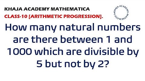 How many natural numbers are there between 1 and 1000 which are divisible by 5 but not by 2?