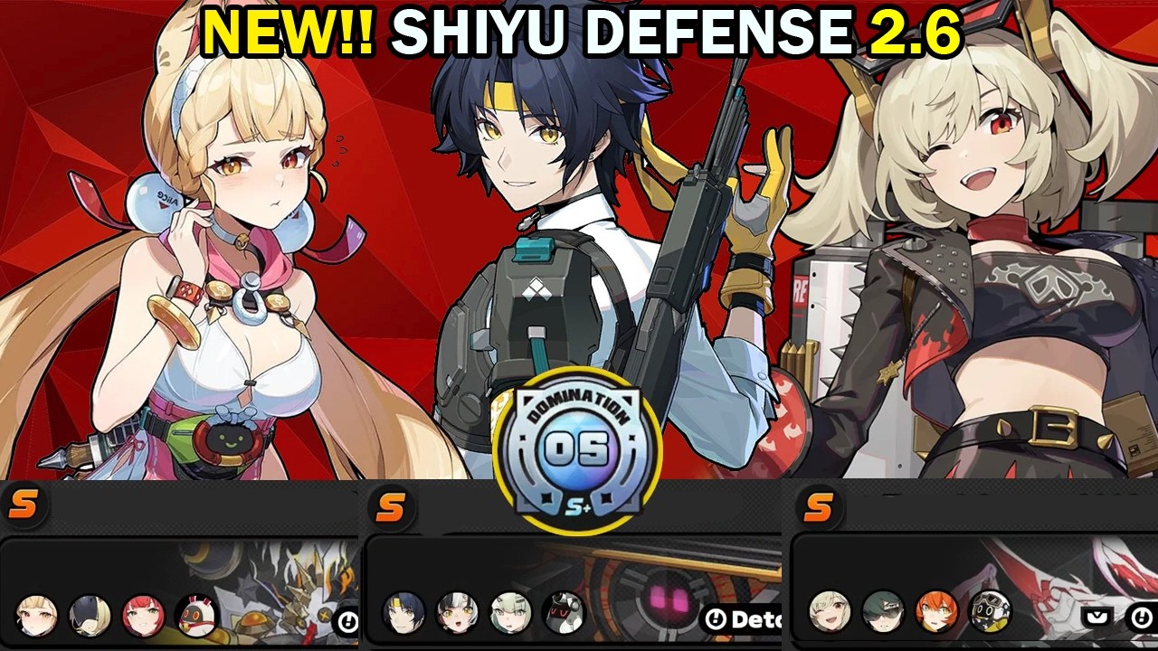 NEW Shiyu Defense | Alice, Buffed Harumasa & Burnice! | Node 5 S+ Clear | Zenless Zone Zero ZZZ 2.6