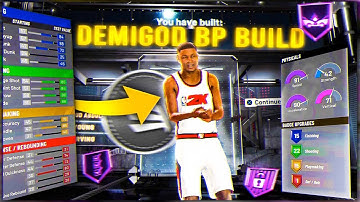 How to create a SCORING MACHINE DEMIGOD (BP) ! Best BP build on nba 2k21. NBA 2k21 MY PLAYER BUILDER