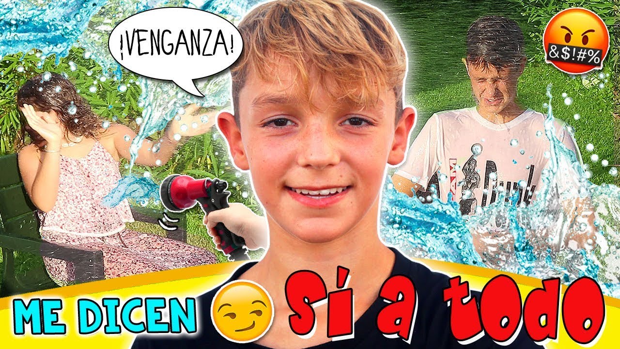 DICIENDO SÍ a TODO a Hugo HAACK en 1 HORA 🤣 OBEDECEN todas mis ÓRDENES y pasa ESTO 😱