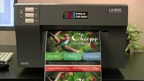 Primera LX900 Color Label Printer (HD YouTube Version)