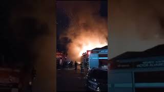 incendio declarado en centro de la serena unidades concurrentes RB-5 B-2 H-7 M-6 B-1 BT-4 R-1