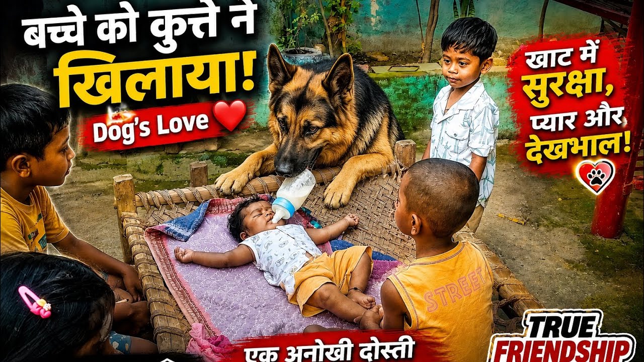 🐕 "ये सिर्फ Dog नहीं, परिवार है" ❤️ | Baby Care & Happy Family Moments 👶 #spfamilyvlog #dogtraining
