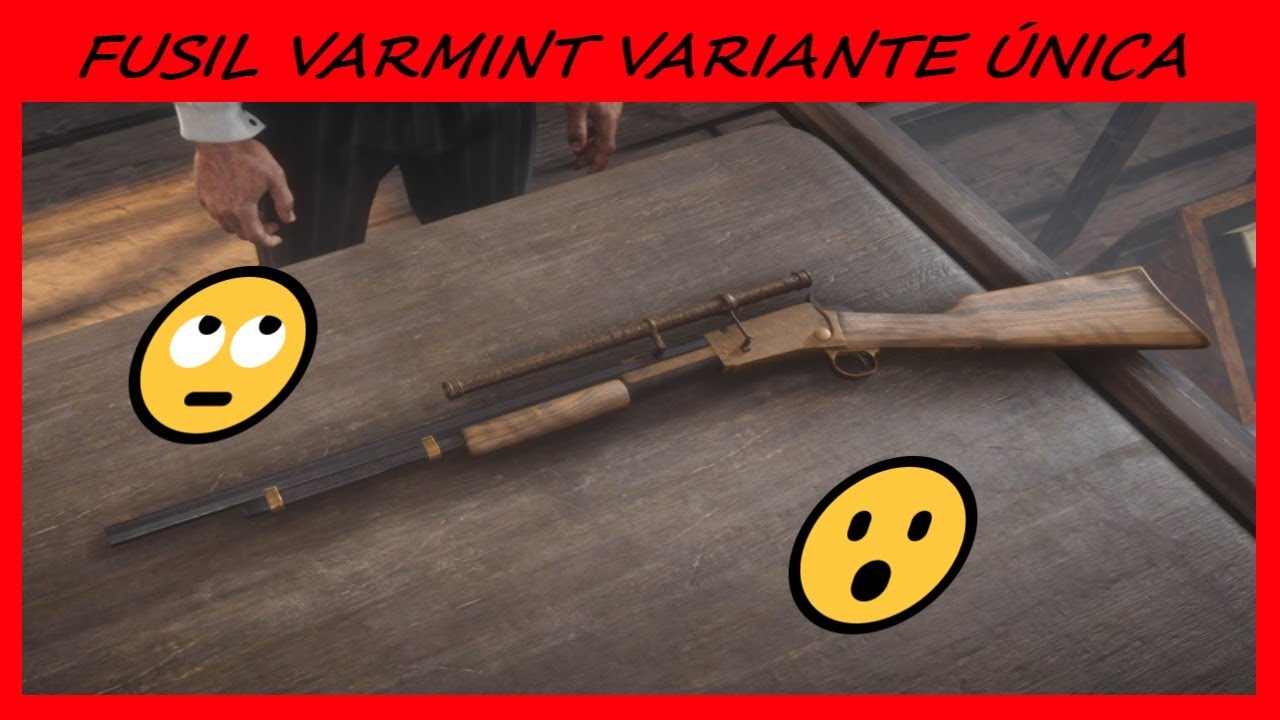 Variante ÚNICA Fusil Varmint 😱😱 Red Dead Online YouTube